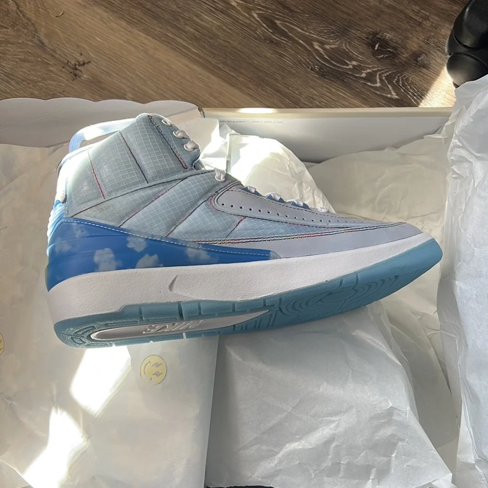 Air Jordan 2 Retro SP Celestine Blue mens 6.5 Women’s 8 - Picture 6 of 7